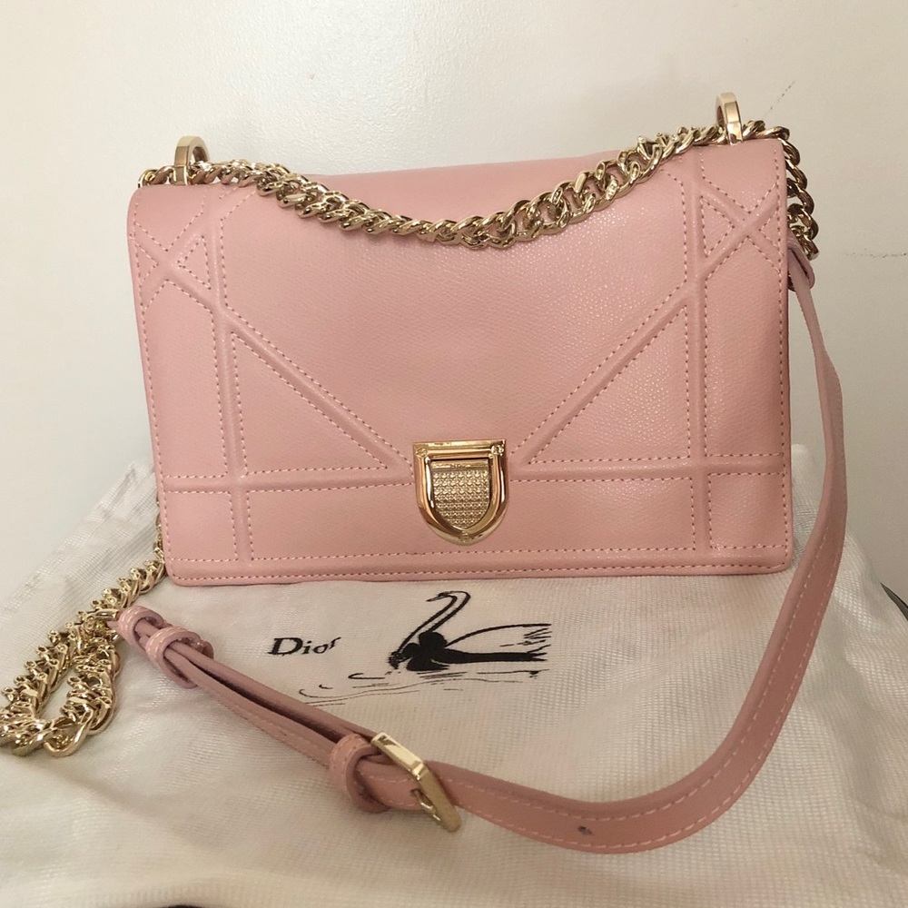 Baby pink purse